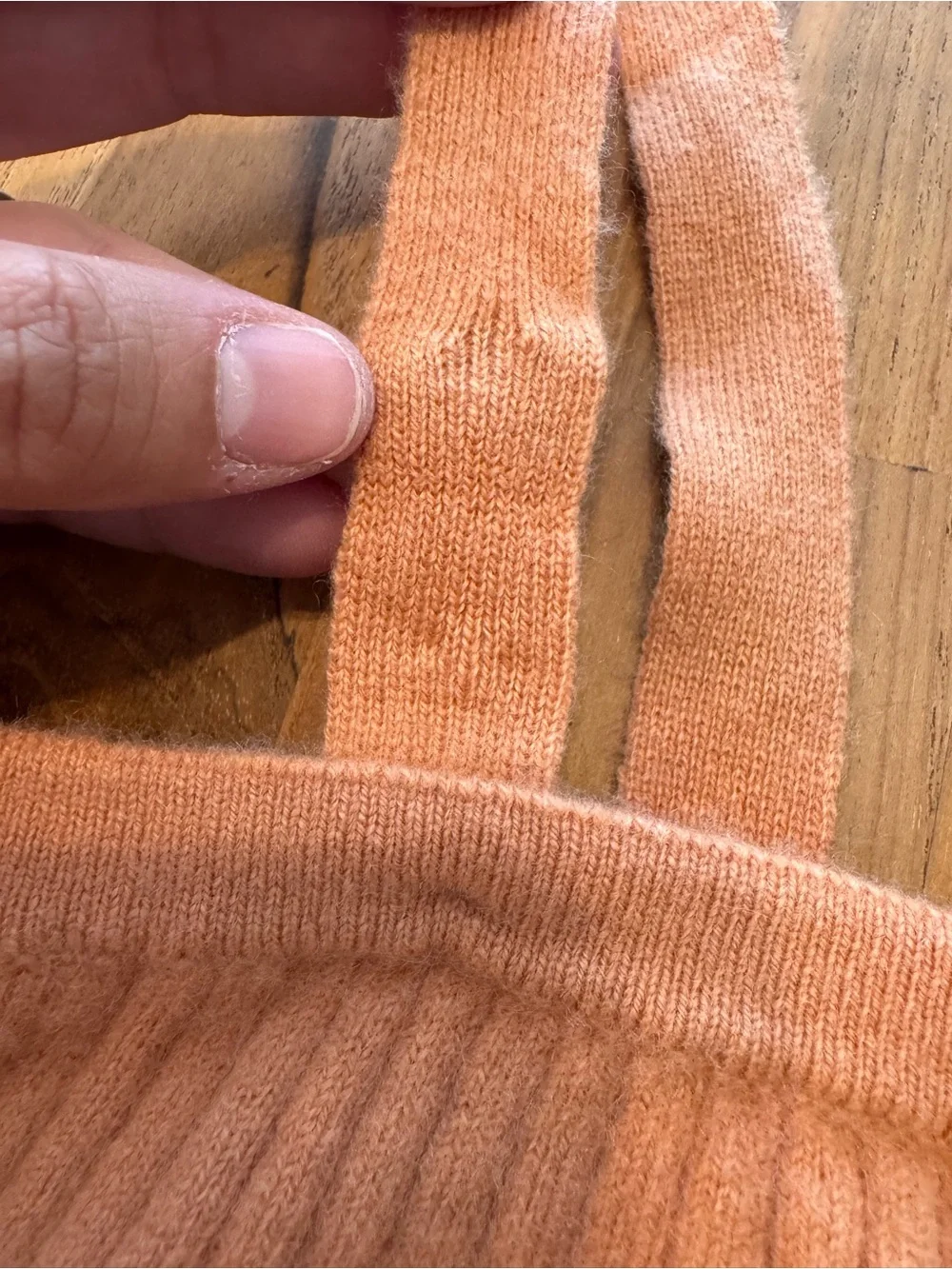 ULLA JOHNSON Wool & Cashmere Ribbed Cropped Tank Top Women’s XL Button Front - Picture 4 of 11